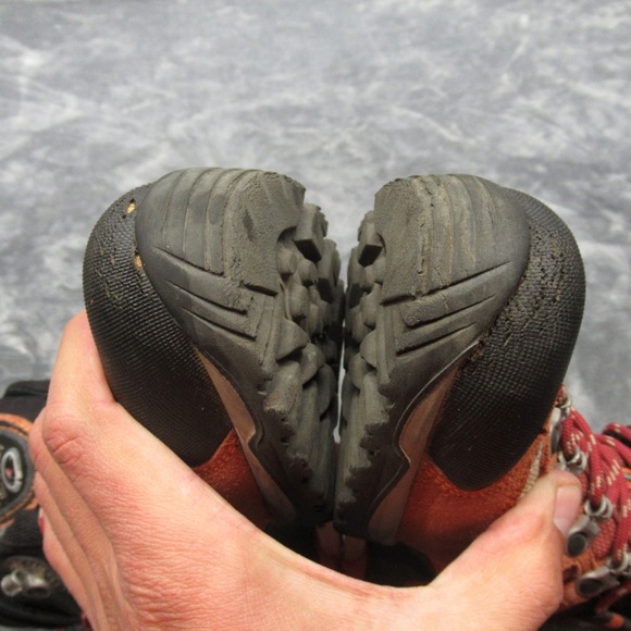 Asolo Hiking Boots Womens 6 Peach Black Gore-Tex Waterproof Lace-Up Outdoor‎ - Picture 8 of 16